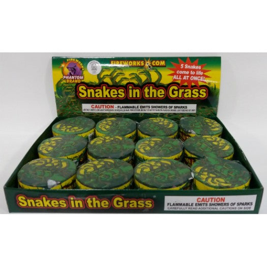 (R-014A) Snakes In The Grass Display (Case Pack: 12/12/1)