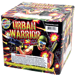 (G-073) Urban Warrior, 25 Shot(Case Pack:4/1)