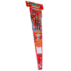 (O-025) Vector-9 Rockets, 9 Piece Assortment Package. (Case Pack:12/9)
