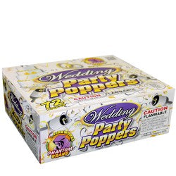 (I-021) Wedding Poppers (Case Pack: 20/72)