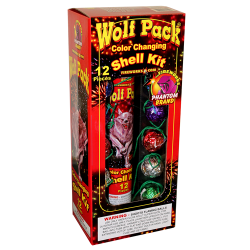(G-277) Wolf Pack Color Changing Shell, 12 Piece (Case Pack: 12/12)