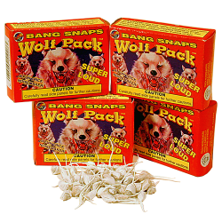 (I-007) Wolf Pack Snaps, Large (Case Pack:6/50/50)