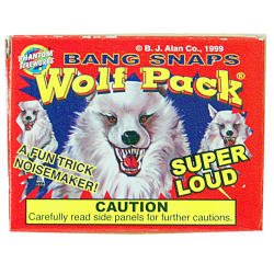 (I-010) Wolf Pack Snaps, Regular Size (Case Pack:6/50/50)